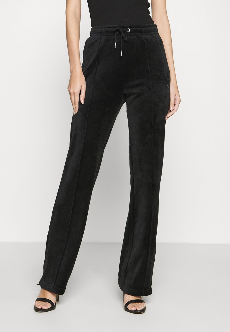 Juicy Couture TRACK PANTS Donji dijelovi trenirke black/crno