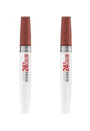 LOT DE 2 - ROUGE À LÈVRES SUPERSTAY 24H - Rouge à lèvres - caramel kiss