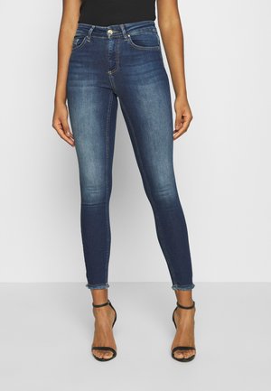ONLBLUSH LIFE - Jeans Skinny - dark blue denim