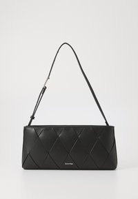 ELONGATED SHOULDER BAG - Håndveske - black