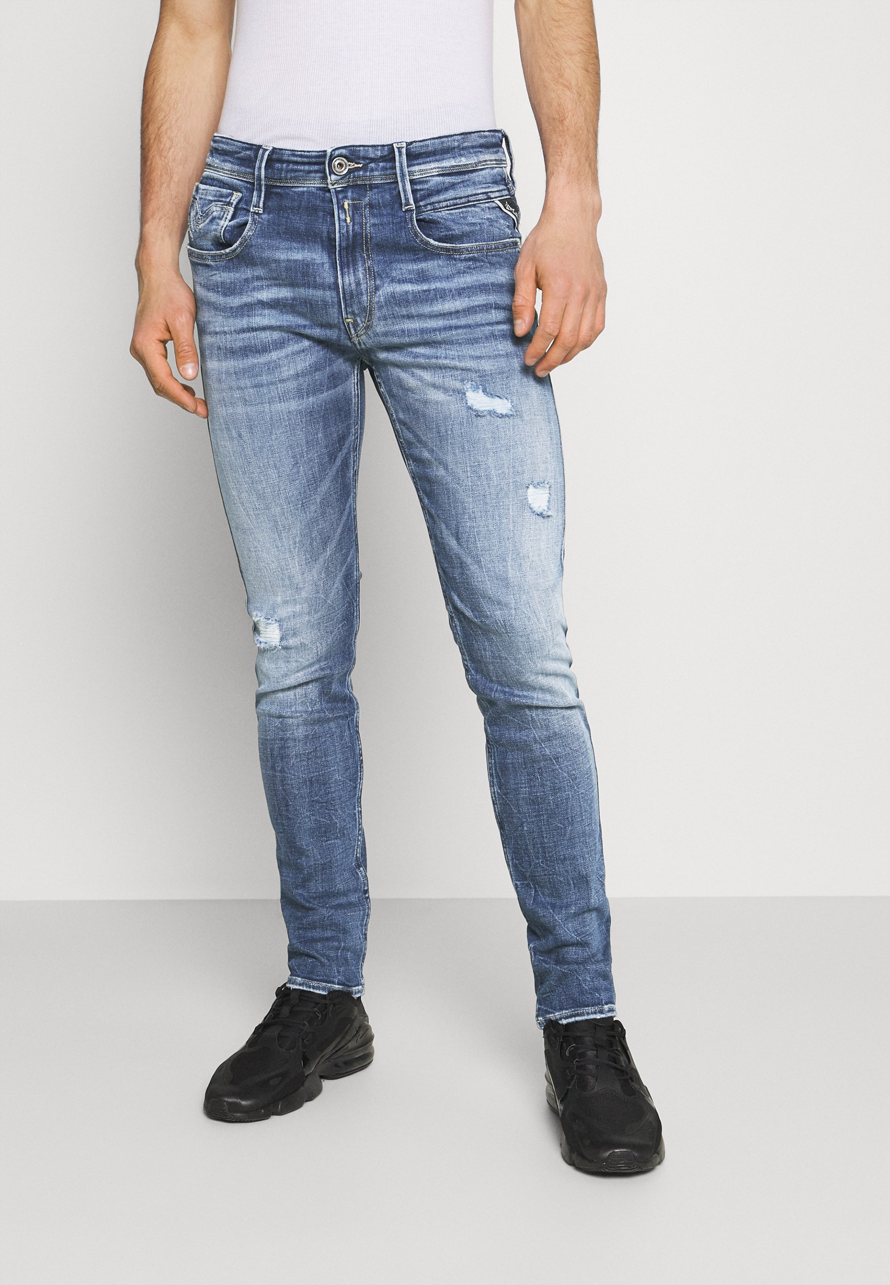 Replay ANBASS AGED - Jeans Skinny Fit 