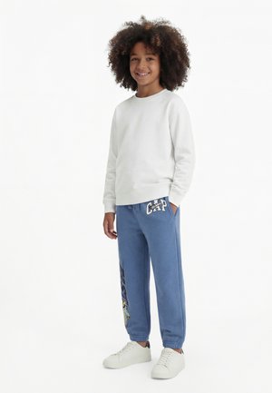GAP BABYGAP | HOT WHEELS RELAXED PULL-ON LOGO JOGGERS - Παντελόνι φόρμας - bainbridge blue