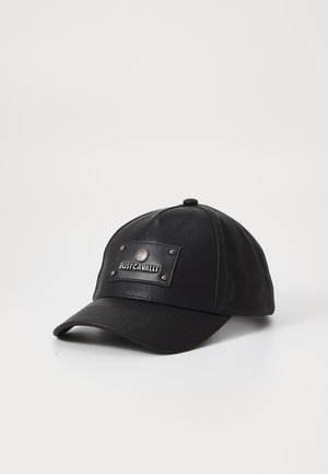 Just Cavalli BASEBALL CAP GOTHIC HAT UNISEX - Cap - black