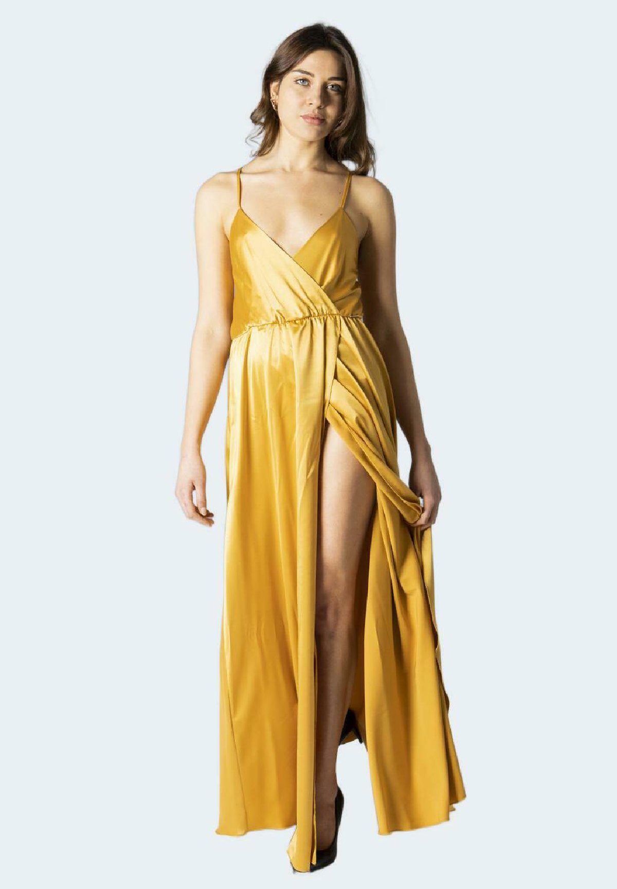 Hanny Deep Vestito lungo - gold/dorato - Zalando.it