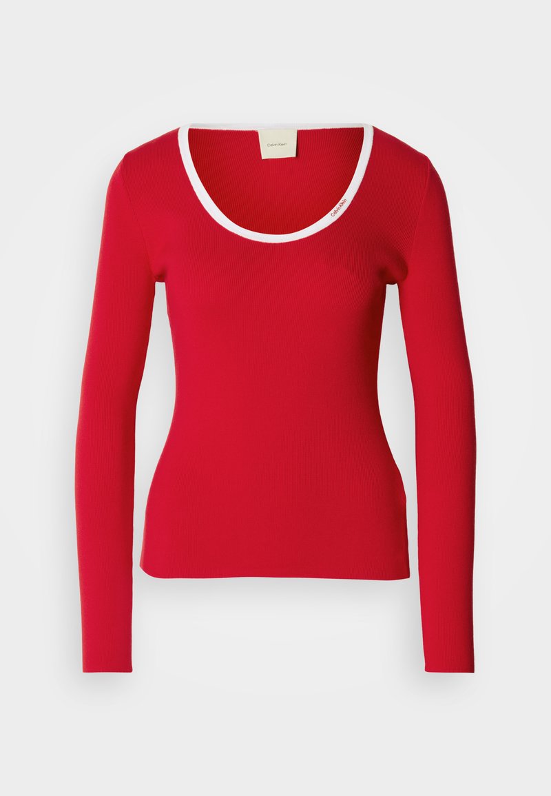 Calvin Klein Jeans Trui wit Calvin Klein Jeans Trui wit