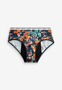 Next HEAVY FLOW 2 PACK  - Menstruacinės kelnaitės - navy floral print plain navy