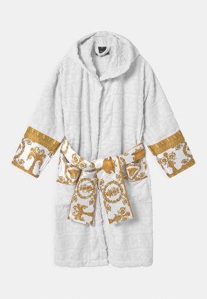 BATH ROBE YOUNG  - Dressing gown - white/gold