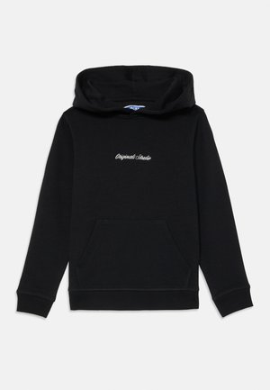 Jack & Jones Junior JORNORREBRO EMB HOOD NOOS - Ikdienas džemperis - black