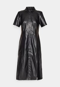 Chemisier DKNY Manches Courtes – Noir – Motif éclaboussures De Peinture – Taille XS – Neuf