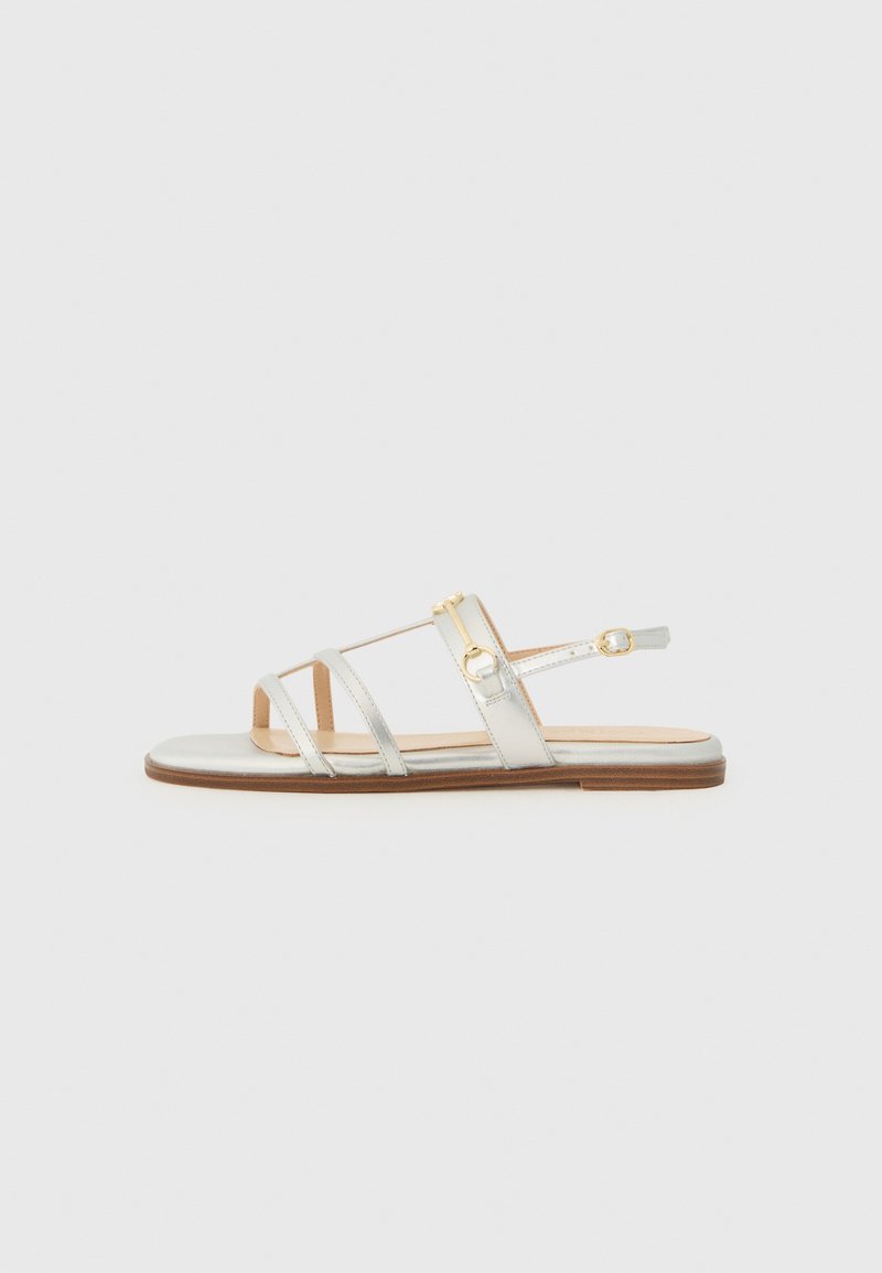 TWINSET Sandalen zilverkleurig