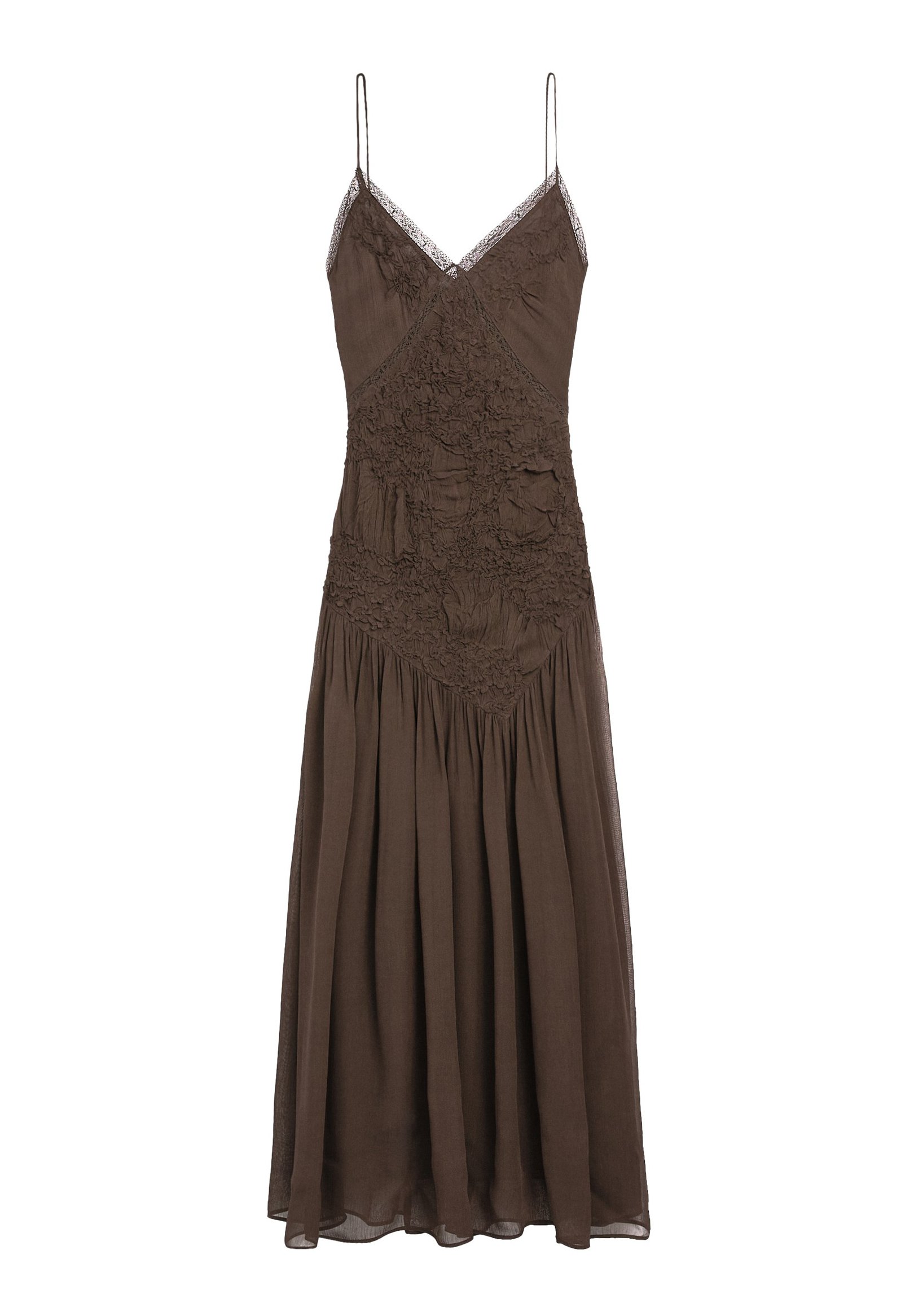 Massimo Dutti【NEW】Long dress with gathered detail 06668888716-o6.jpg?ts=