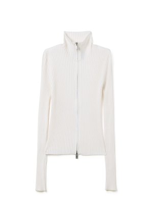 FULL-ZIP - Vest - soft white