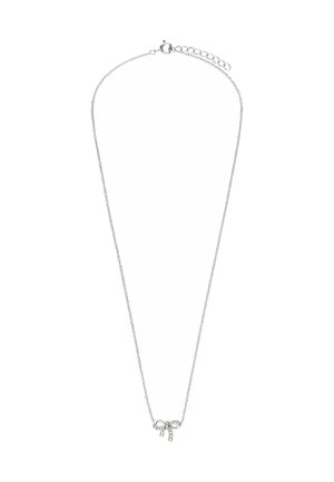 MODERN BASIC - Ketting - silver coloured white