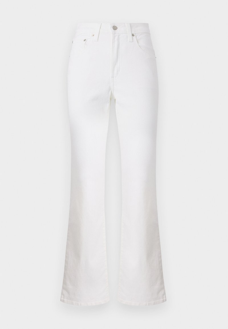 Levi's® 726® HIGH RISE FLARE - Jean flare - soft clean white/denim ...