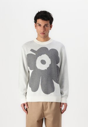 LASI UNIKKO UNISEX - Jumper - off white/dark grey