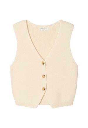 Cache Cache ÄRMELLOSE MIT V-AUSSCHNITT - Chaleco - ecru