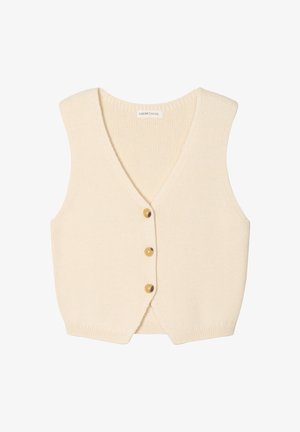 Cache Cache ÄRMELLOSE MIT V-AUSSCHNITT - Chaleco - ecru