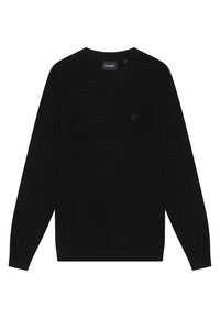 Jersey de punto - jet black