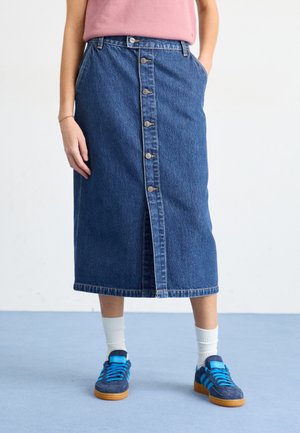 COLBY SKIRT - Denimnederdele - blue