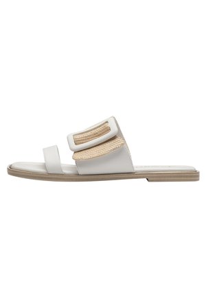 Mules - white comb