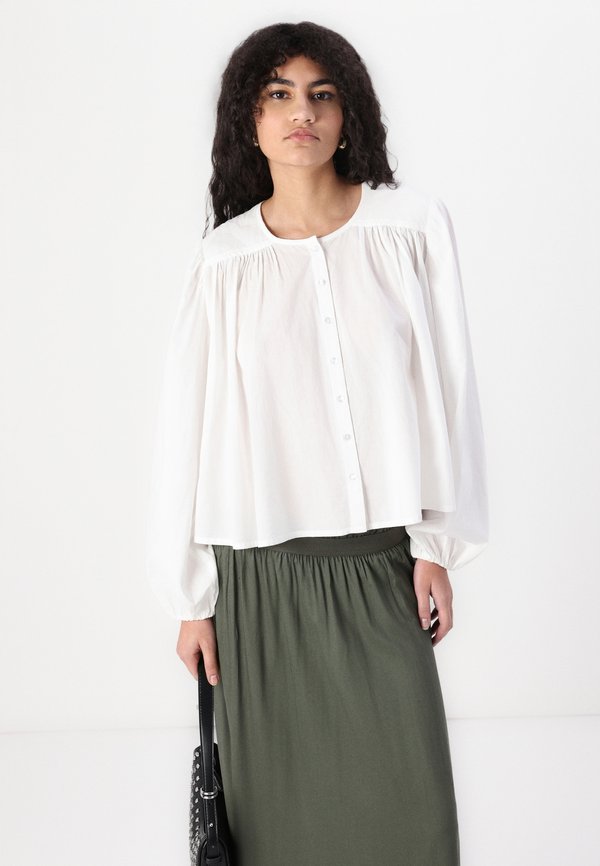 ONLVENEDIG PAPERBAG LONG SKIRT - Maxi skirt - kambaba4