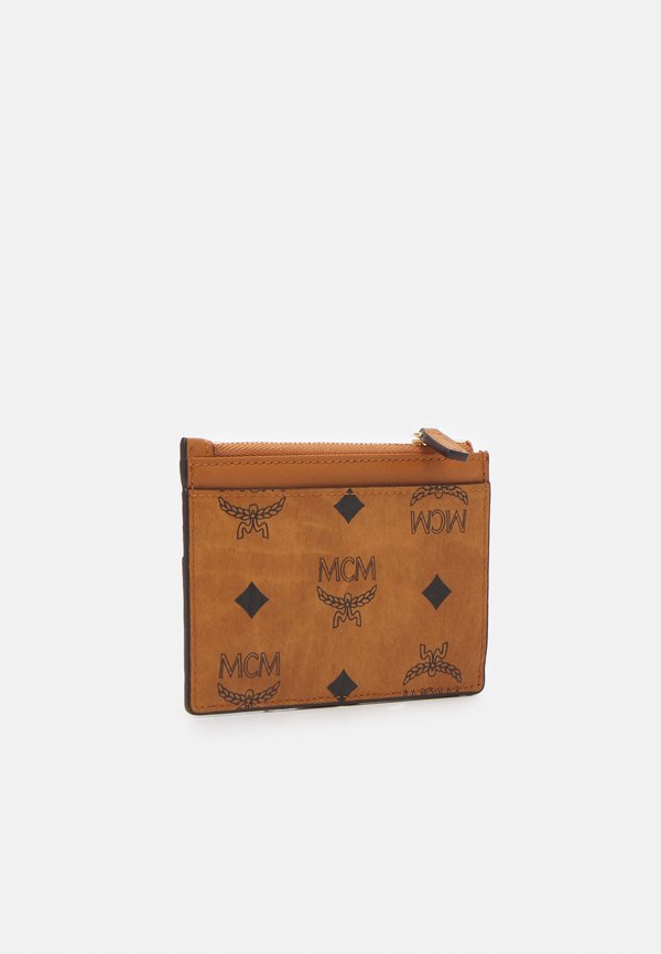 PATRICIA VISETOS CARD CASE MINI - Business card holder - cognac3