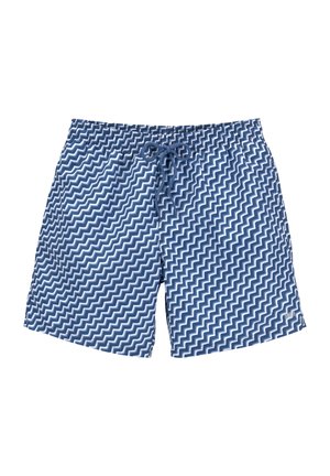 BADE - Badeshorts - blau bedruckt