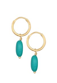 Elli VIVID DAINTY HOOP - Boucles d'oreilles - türkis