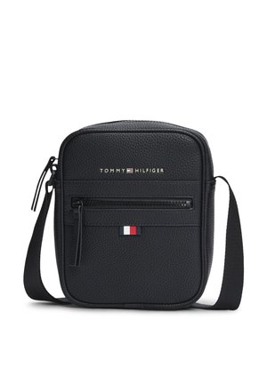 Tommy Hilfiger ESSENTIAL MINI REPORTER UNISEX - Skuldertasker - black