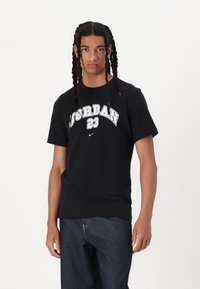 Jordan - CREW - Potiskana majica - black/white Miniaturna slika 1