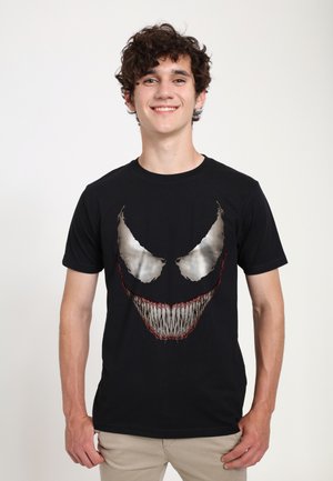 MARVEL OTHER FACE - Print T-shirt - black