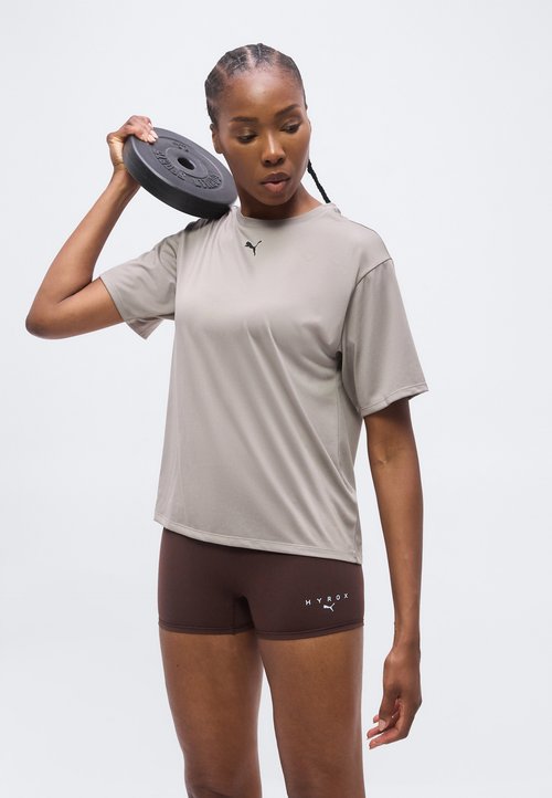 PUMA TAD ESSENTIAL RELAXED TEE - Sports T-shirt - mouse gray — foto 4