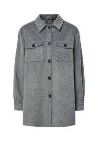 PCSAGA SHACKET - Manteau classique - dark grey melange