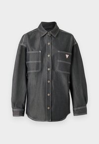 CARPENTER OVERSIZE - Nööpidega pluus - metallic grey