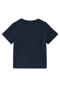 s.Oliver MIT PRINT-DETAIL - T-shirt print - navy