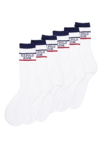 6 PACK CREW - Calze - white
