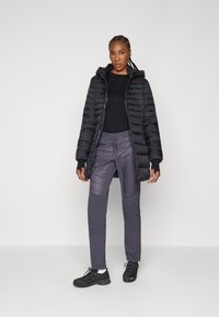 CMP WOMAN PANT HYBRID - Hlače za otvoreno - antracite-corallo