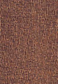Tissu texturé en nuances de brun et de violet foncé, avec un motif en tricot et un aspect côtelé.