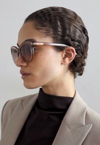 Tom Ford ODETTE - Päikeseprillid - shiny light brown/gradient brown