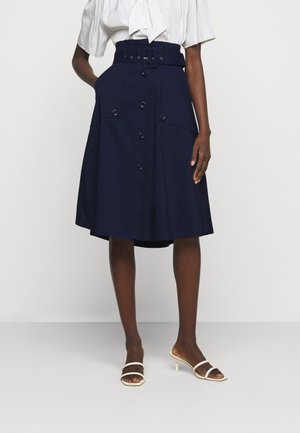 A-snit nederdel - dark blue