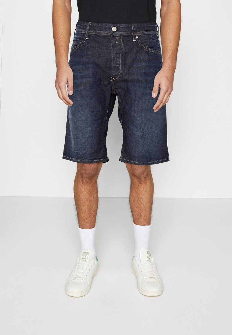 Replay Jeans Shorts dark blue denim/darkblue denim Zalando.ch
