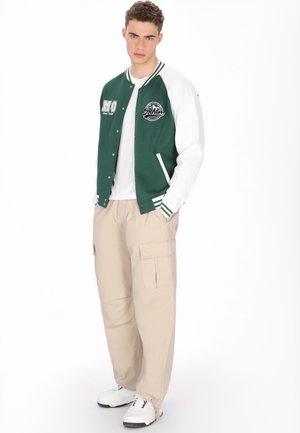 ATHLSR - Sweatjakke - green offwhite
