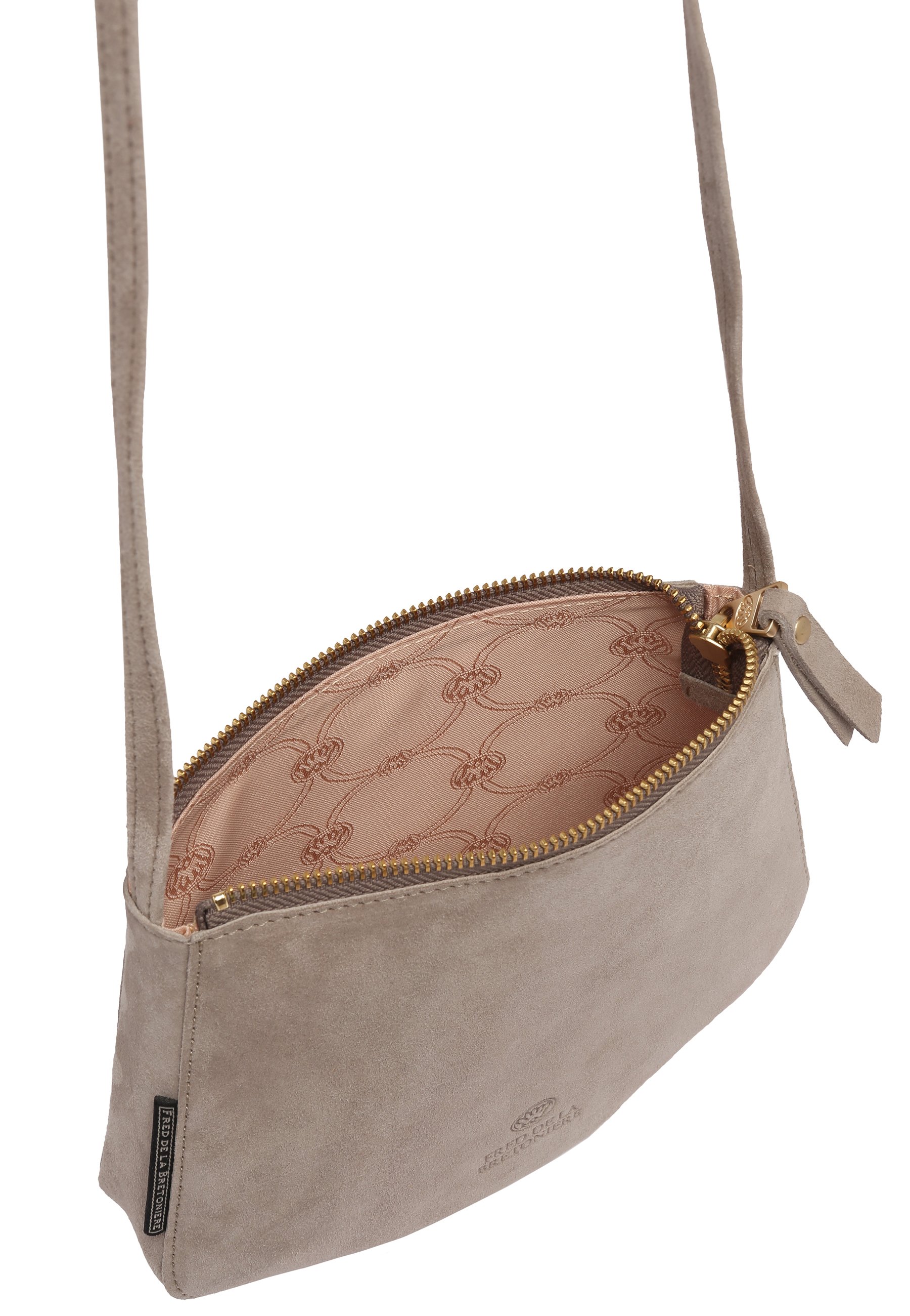 Fred de la Bretoniere BEAU - Schoudertas - light taupe/blauw - Zalando.nl