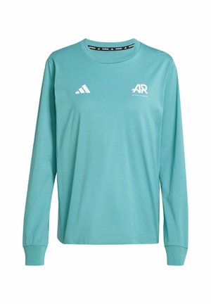 adidas Performance RUNNERS - Long sleeved top - powder teal