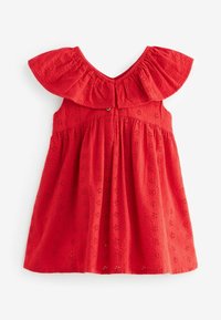 Next BRODERIE REGULAR FIT - Denné šaty - red