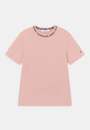 INTARSIA LOGO UNISEX - T-shirt med print - delicate rose