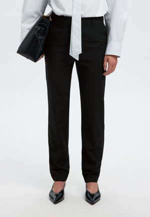 SLFTAPERED - Stoffhose - black