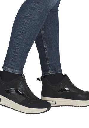 Rieker, Baskets montantes - black