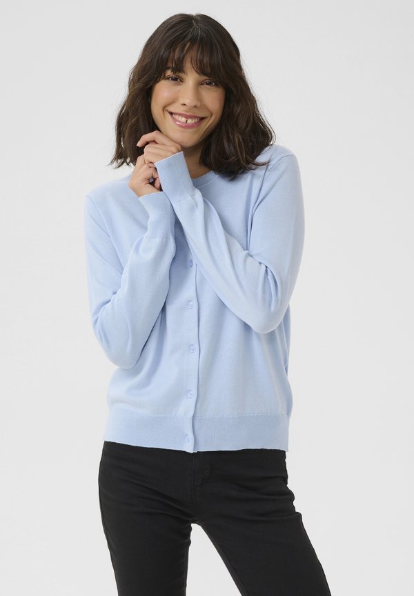 KALIZZA - Strickjacke - soft chambray