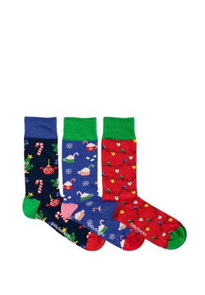 CHRISTMAS 3 PACK - WONDERFUL  - Strumpor - on a short trip